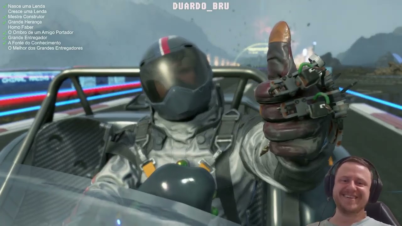 A quarta pista de corrida 🏎️💨 - DEATH STRANDING DIRECTOR'S CUT