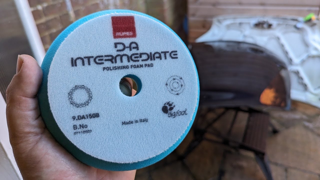 *NEW* Rupes DA Intermediate Machine Polishing Pads | Good Choice for Beginners and Pros