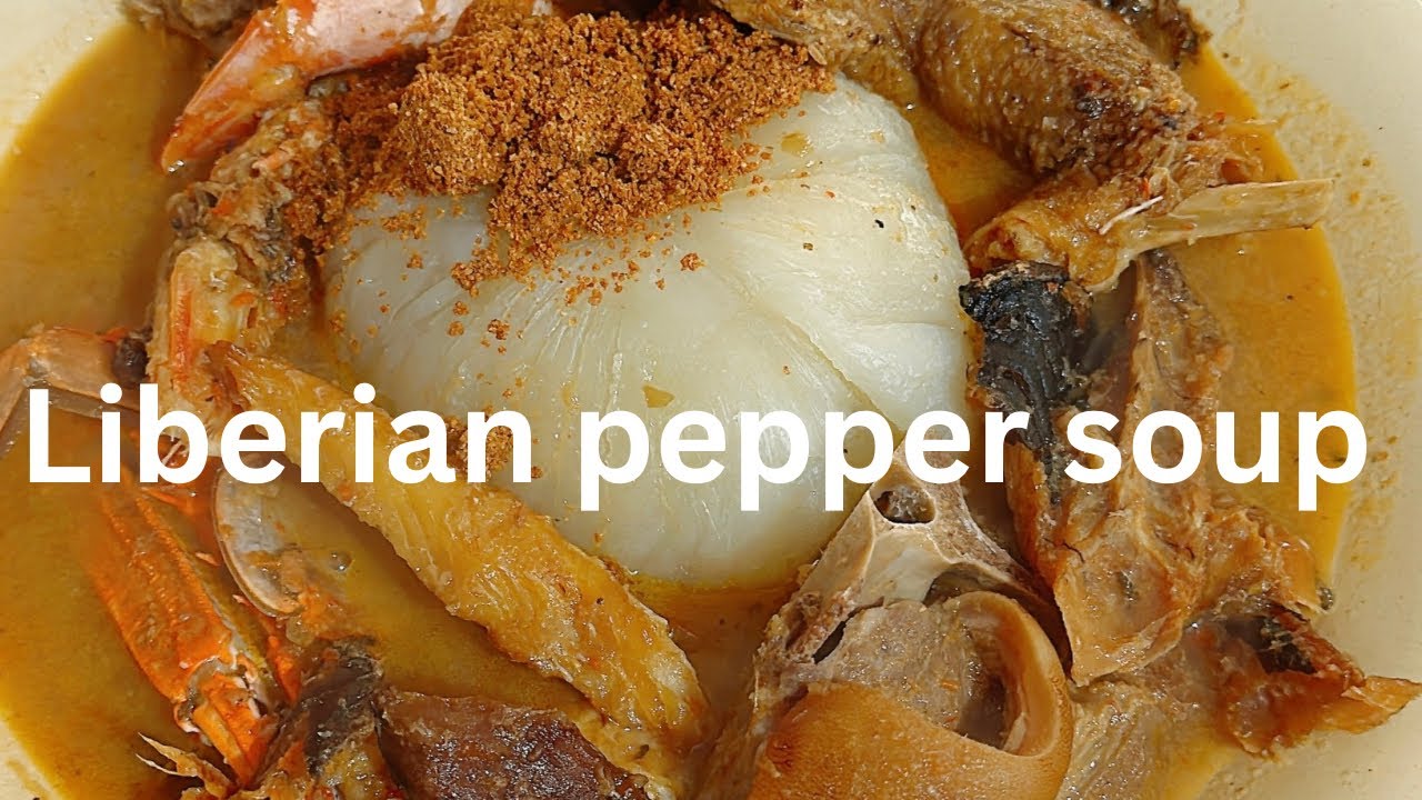 Cook With Me ( Liberian Smoky Goat Meat Pepper Soup
