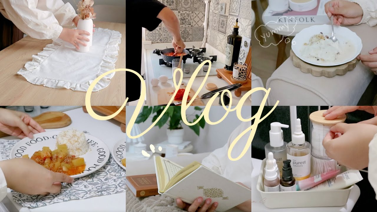 Приятное и тихое времяпрепровождение дома 🪴 Кухонные дневники 👩🏻&zwj;🍳 | Тихий видеоблог