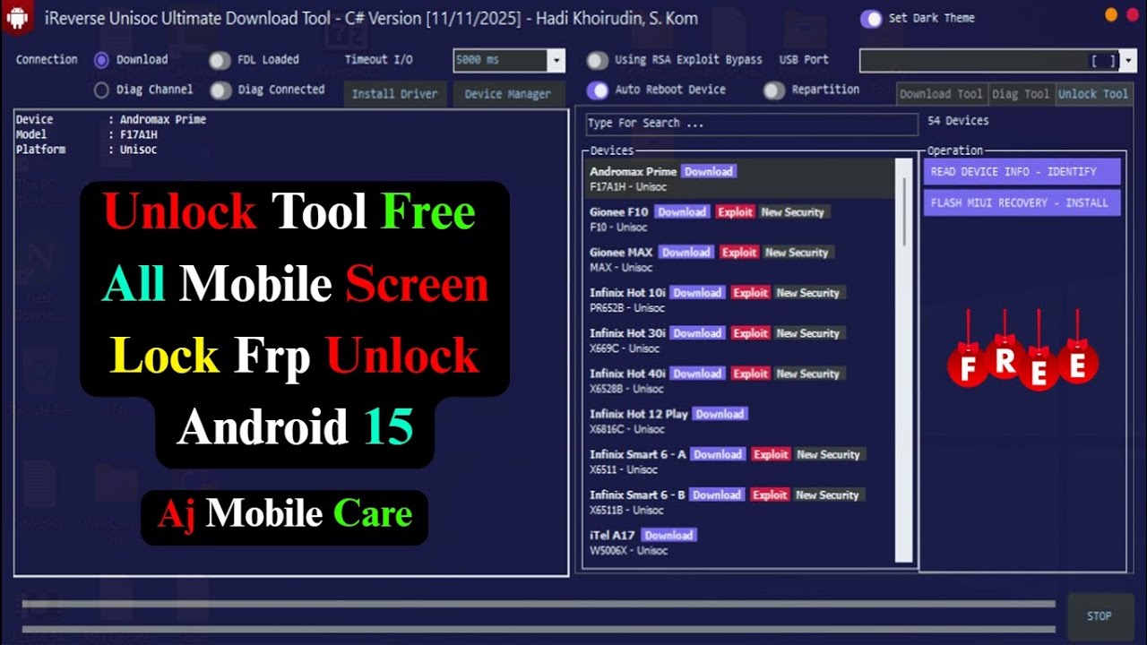 Free unlock tool,unlock tool free, new unlock tool,android 15 Frp unlock tool,android 15 unlock tool