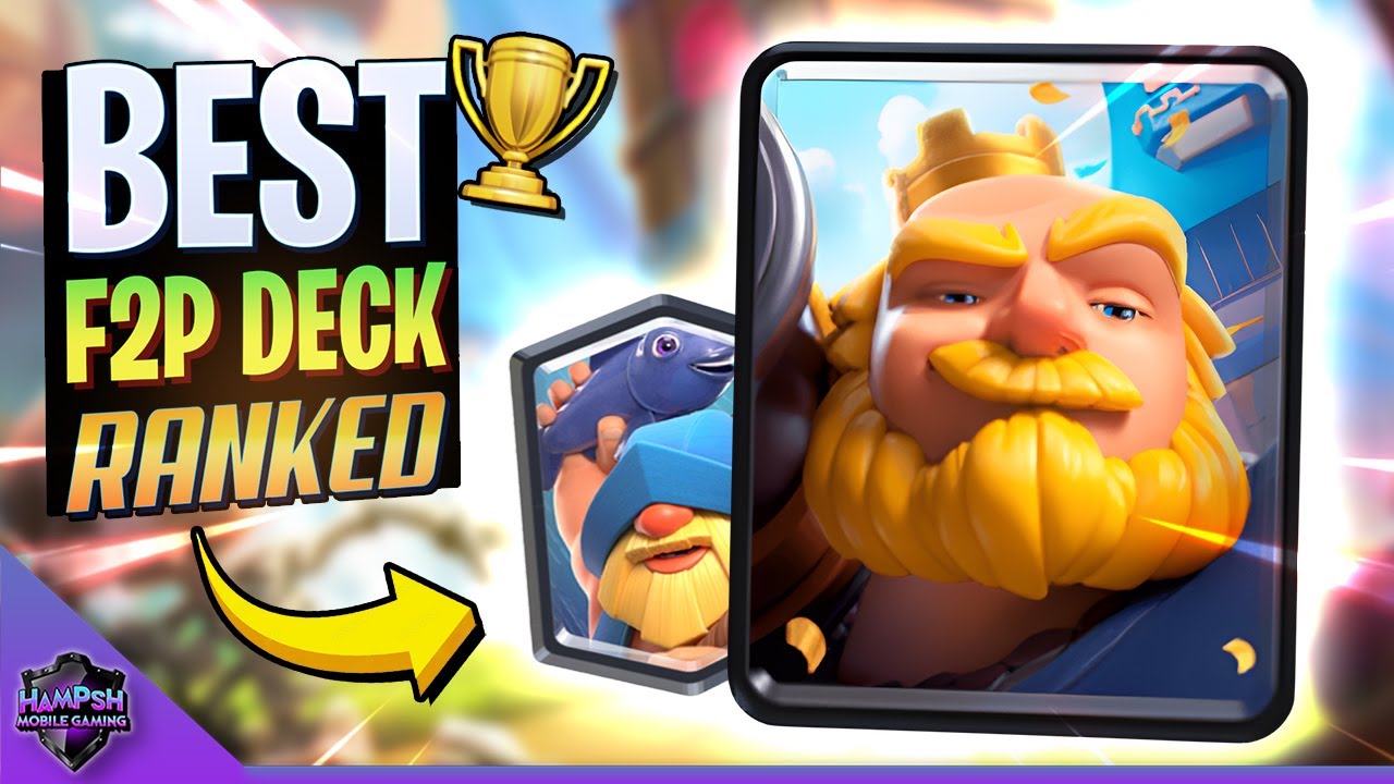 🔥 BEST F2P DECK for RANKED! Evo RG + Evo Ghost DOMINATE in Clash Royale 💥