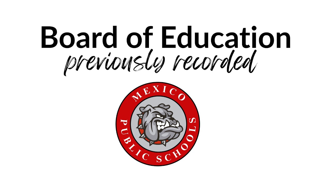 01/17/2026 Mexico Board of Education Meeting
