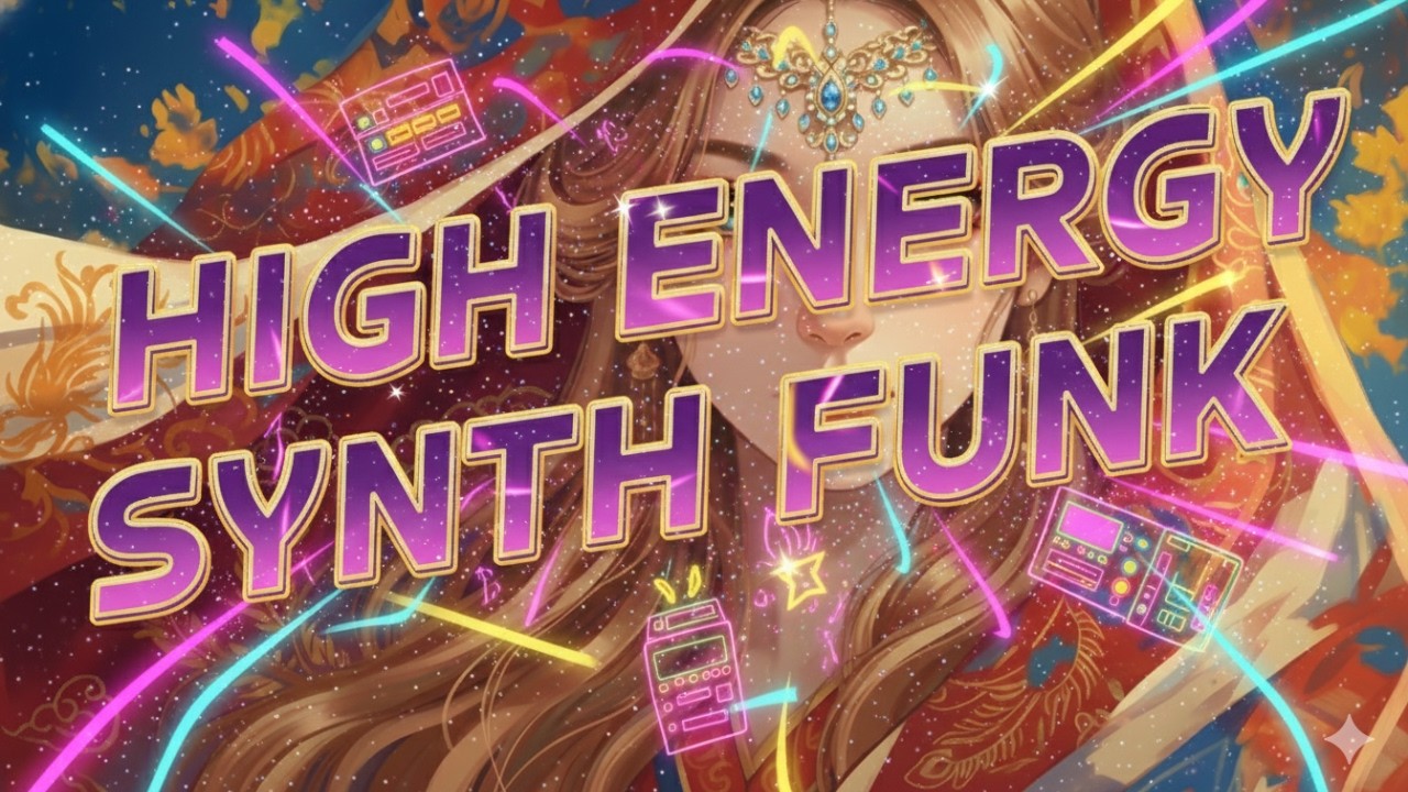 High Energy Synth Funk ⚡Upbeat Feel-Good Funk Instrumentals to Boost Your Mood