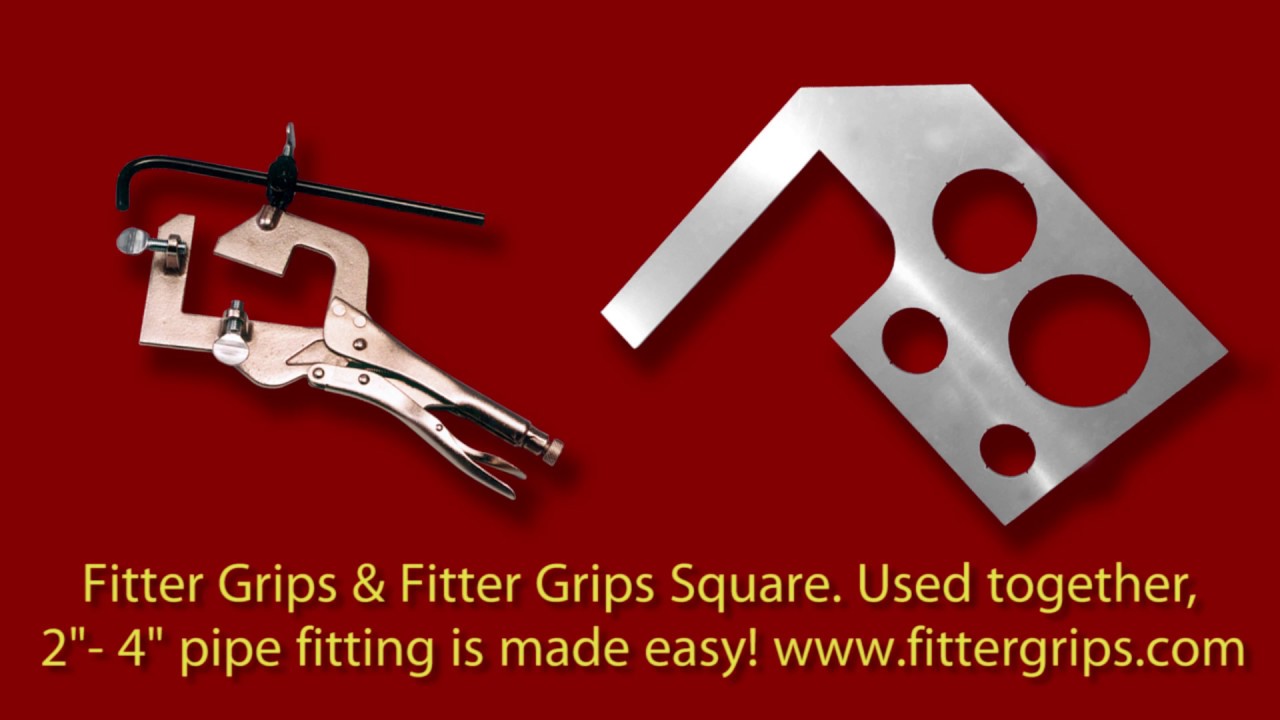 Fitter Grips Square, Pipefitting Tool and Pipe Welding Tool, Pipe Fitting Tools www.fittergrips.com