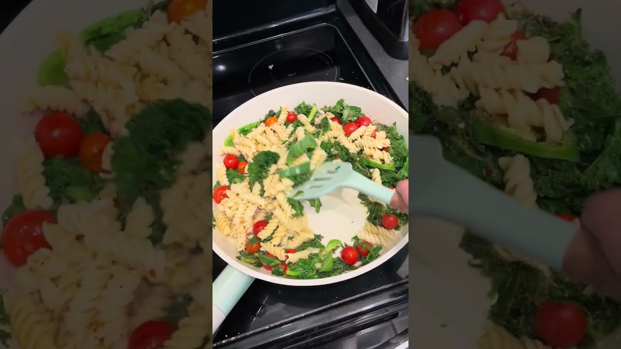 Dinner tonight using veggies from our garden 