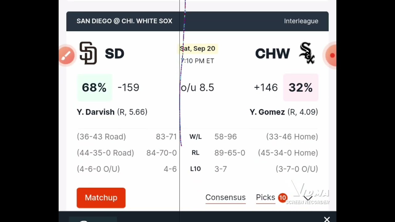 AN&Aacute;LISIS MLB HARD PICKS PARLEY SPORTS DEL S&Aacute;BADO 20 DE SEPTIEMBRE 2025 MUCHA SUERTE 🍀🤞💚🌹