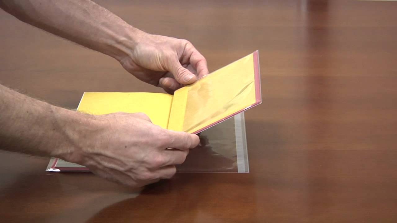 Clear Book Covers - Adjustable Width - Disposable Clear Sleeve Protection