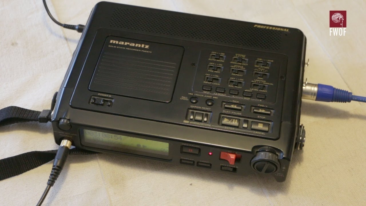 Marantz PMD670 Solid-State Field Recorder