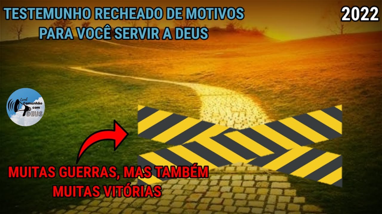 TESTEMUNHO CCB- DEUS TRABALHOU DE FORMA DIFERENTE E INÉDITA NA VIDA DESSE IRMÃO,PREPARE SUA COMUNHÃO