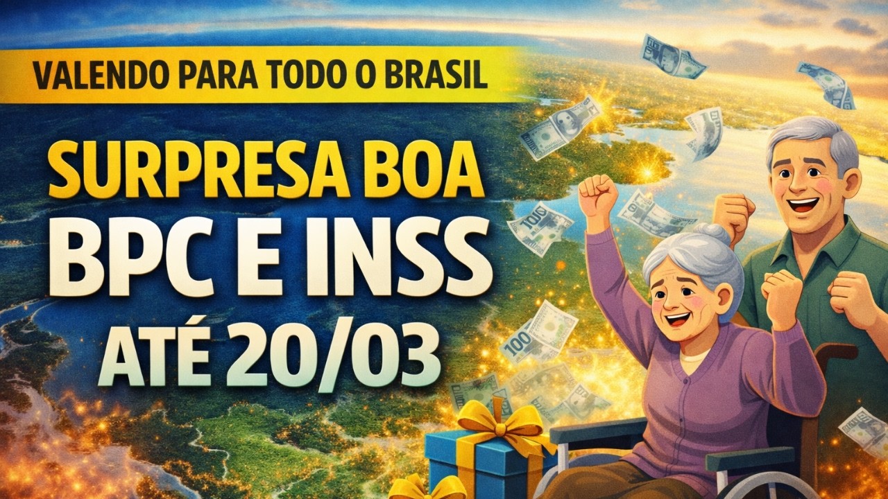 SURPRESA BOA CONFIRMADO VÁLIDO ATÉ 140326   BPC E INSS