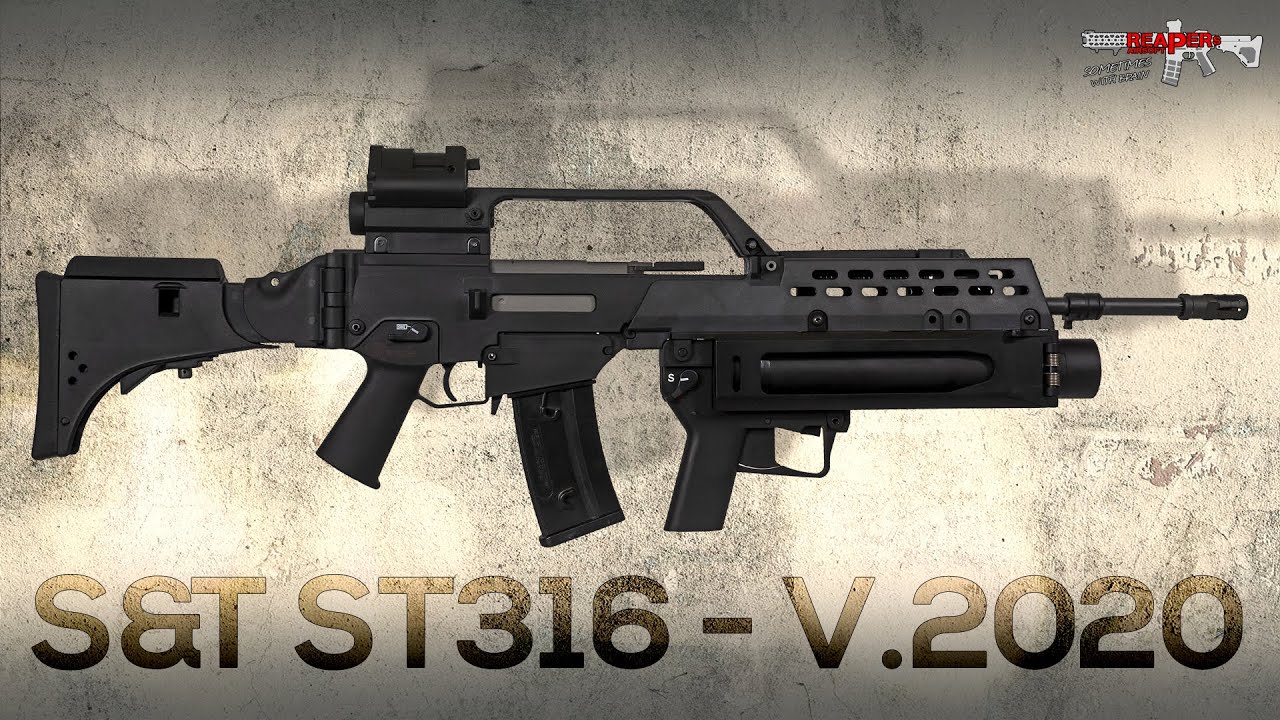 [Review] S&T ST316 (2020) 36K IDZ, AG36 S-AEG mit EFCS/Mosfet 6mm Softair/Airsoft (German,DE)