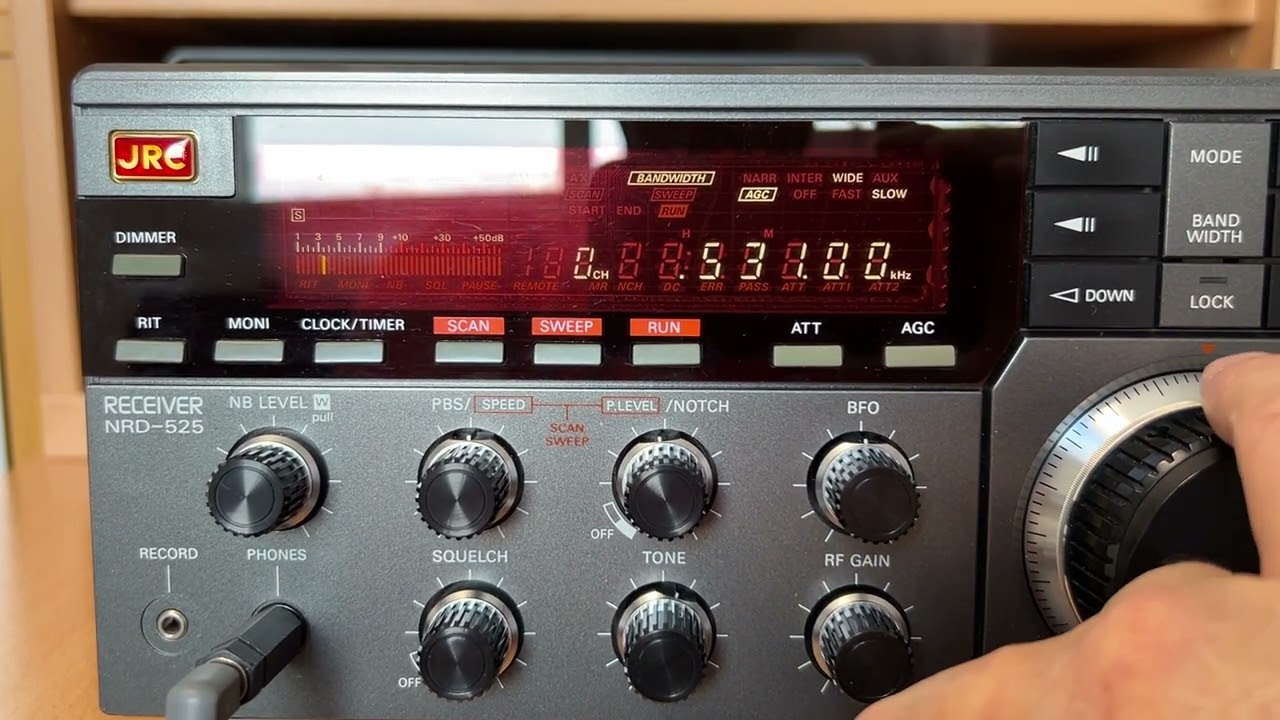 JRC NRD-525 Special Firmware