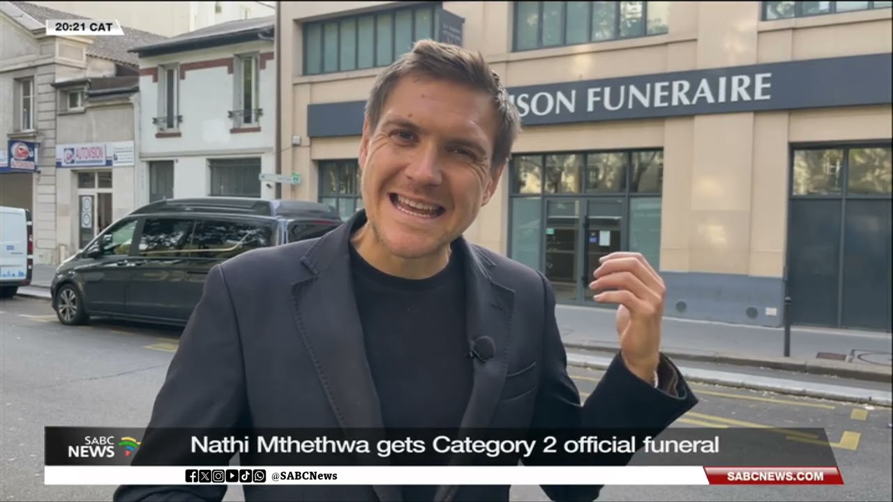 Nathi Mthethwa | Friends and family hold memorial service in Paris