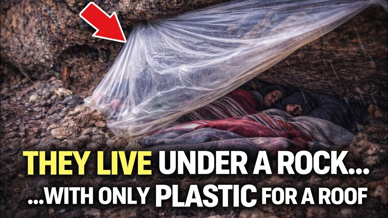 They Live Under a Rock… With Only Plastic for a Roof