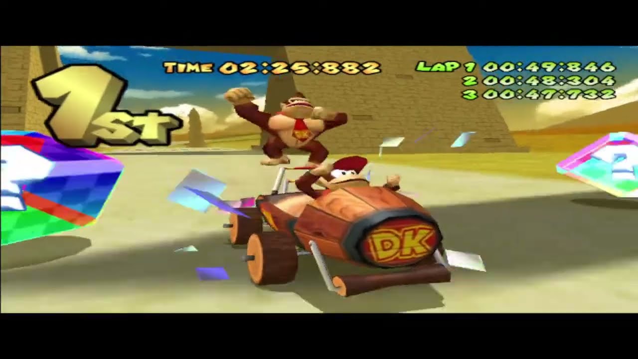 MARIO KART: DOUBLE DASH!! (GAMECUBE) ALL CUP TOUR 50CC 12-15-22