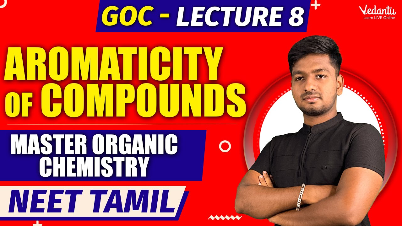 GOC - Organic Chemistry Lecture 8 | Aromaticity of Compounds | NEET 2024 Chemistry | Riyaz🔥