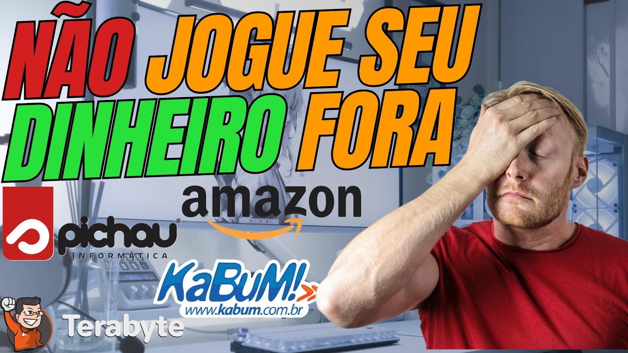 Qual a melhor loja para comprar pe&ccedil;as de PC GAMER em 2024 Kabum x Pichau x TeraByte x Amazon