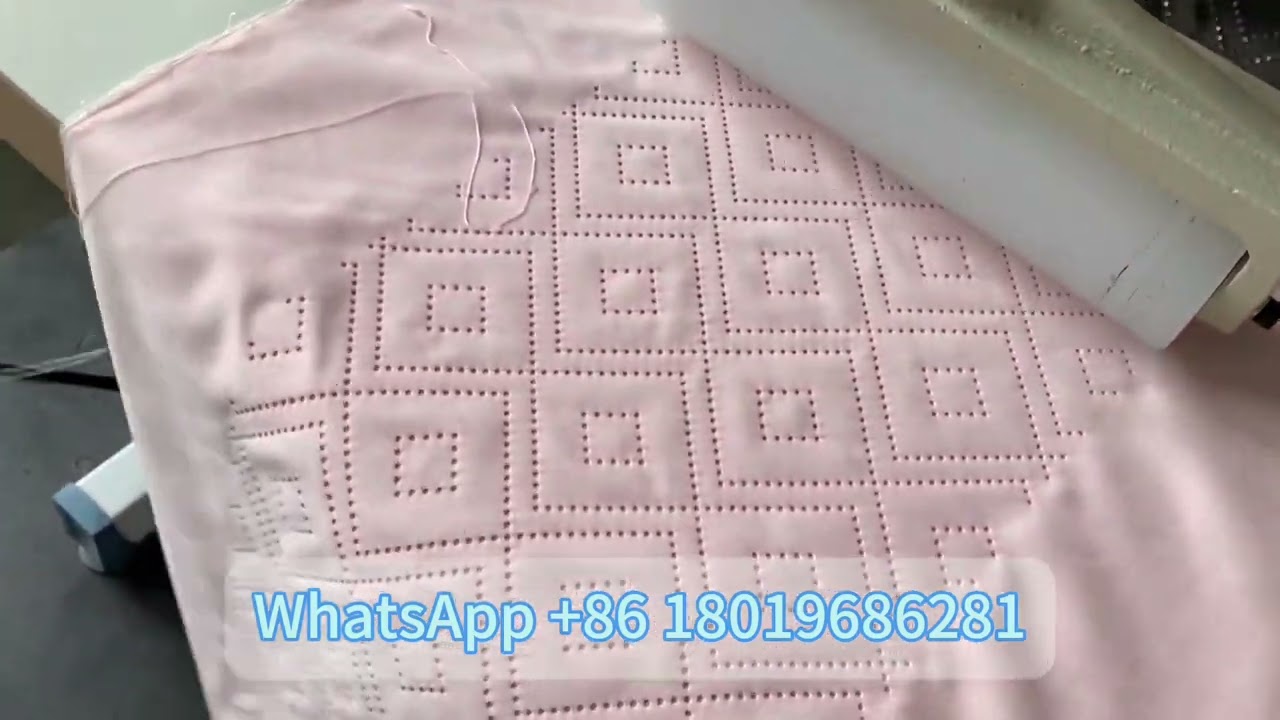Ultrasonic lace machine for Table Cloth 