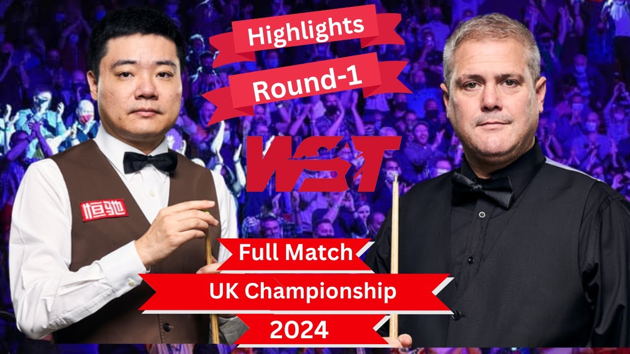 Ding Junhui vs Robert Milkins Full Match Highlights | UK Championship Match Highlights 2024