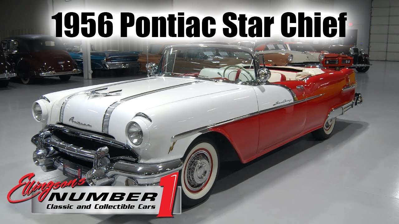 1956 Pontiac Star Chief Convertible at Ellingson Motorcars in Rogers, MN
