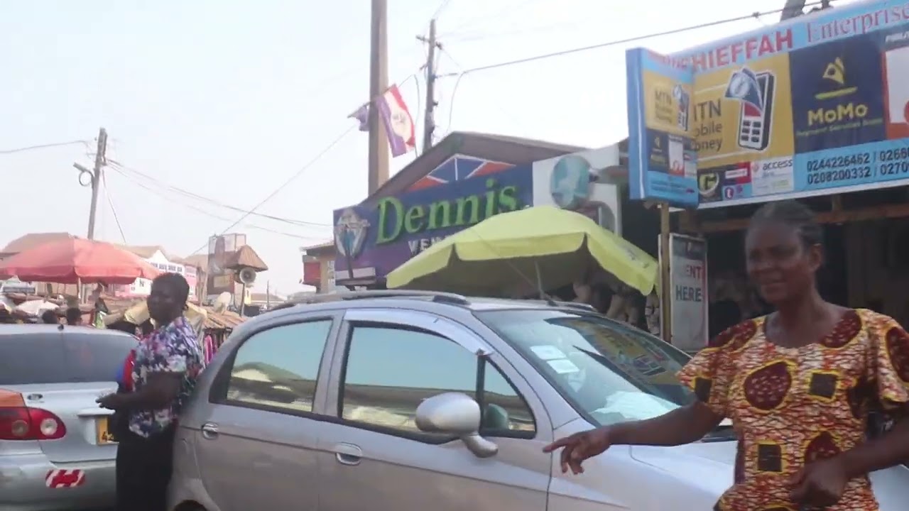 Walk With Me in Nkawkaw, Ghana A Journey Through the Town