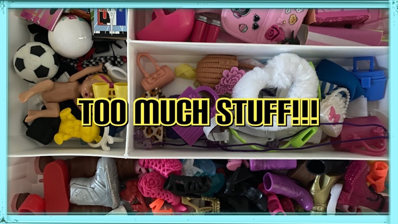 Organise All My Barbie Accessories With Me 😊 Chit Chat Doll Collector Talk