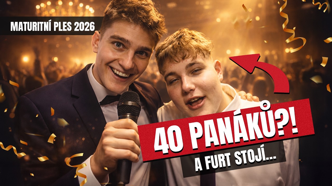 Šílený maturitní ples z pohledu moderátora 😱🎤