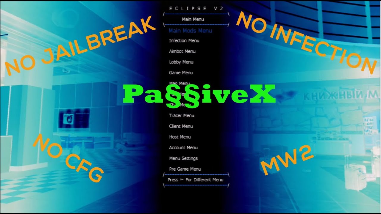 How To Install a MW2 Patch [NO JAILBREAK/OFW/PS3] [ps3xport/pexploit] MODDED BACKUP MOD MENU
