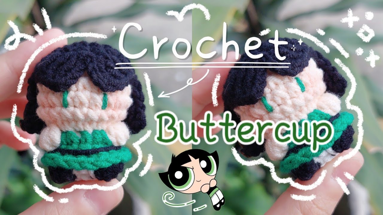 Crochet BUTTERCUP | Crochet THE POWERPUFF GIRLS | Móc len BUTTERCUP | Lem'n Do