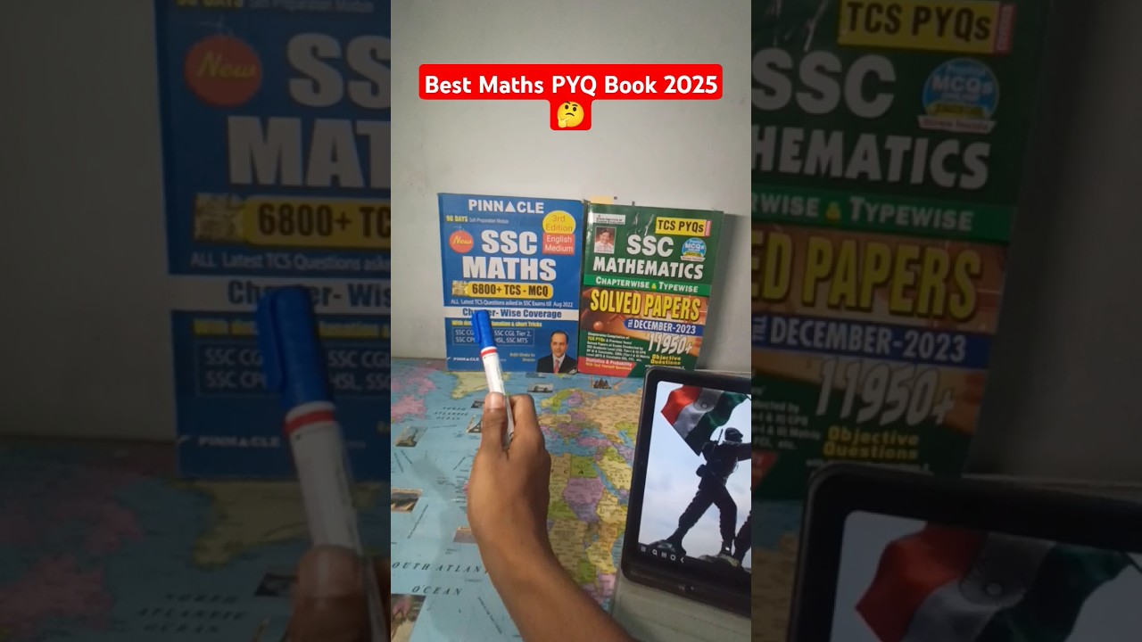 Pinnacle Maths pyq🤡 vs Kiran Maths pyq☠️ #study  Book | Which is best Maths pyq book #quizkarma