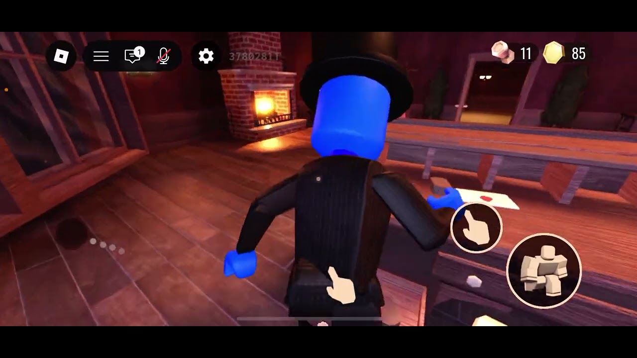 Playing doors with my cousin 