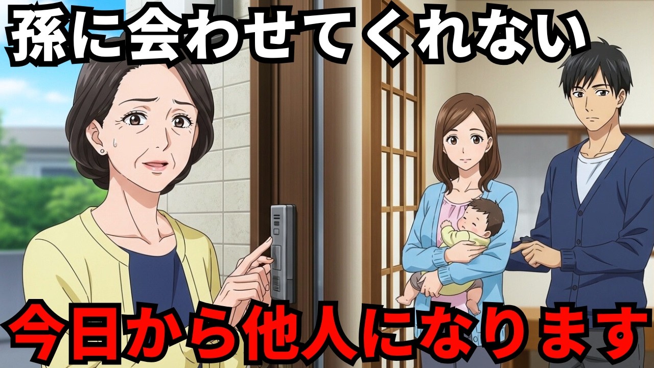 「孫の顔、見せたくないんだよね」私を他人扱いして疎む息子夫婦。&rarr;私「分かったわ、もう他人ね」と全ての援助を止めて3日後、息子から震える声で&ldquo;助けて&rdquo;の着信が&hellip;