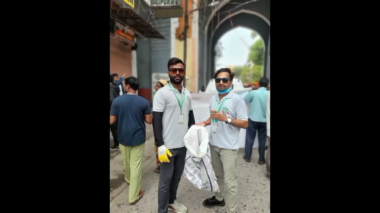Cleanliness drive with NMC | One day One hour | Collaboration with@kalpvrukshtreefoundation6498
