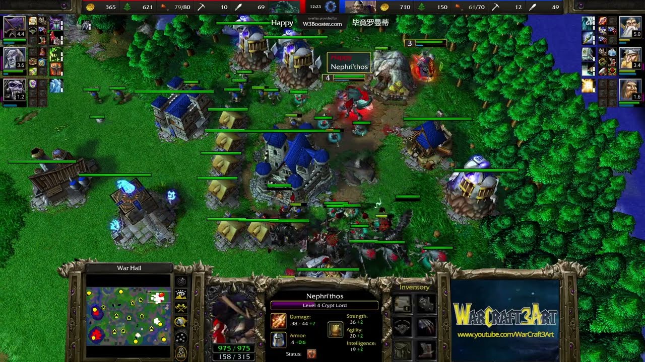 Happy(UD) vs Fortitude(HU) - Warcraft 3: Classic - RN8207