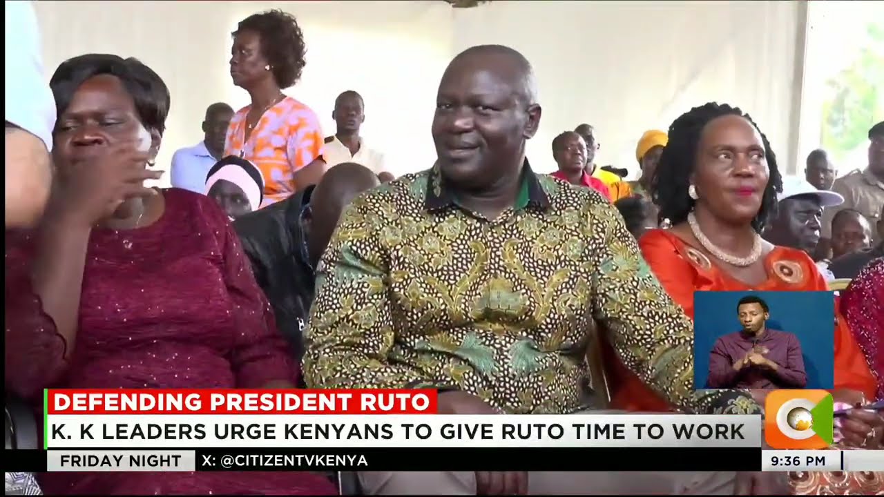 Kenya Kwanza Leaders led by Deputy President Kithure Kindiki defend President William Ruto's govt