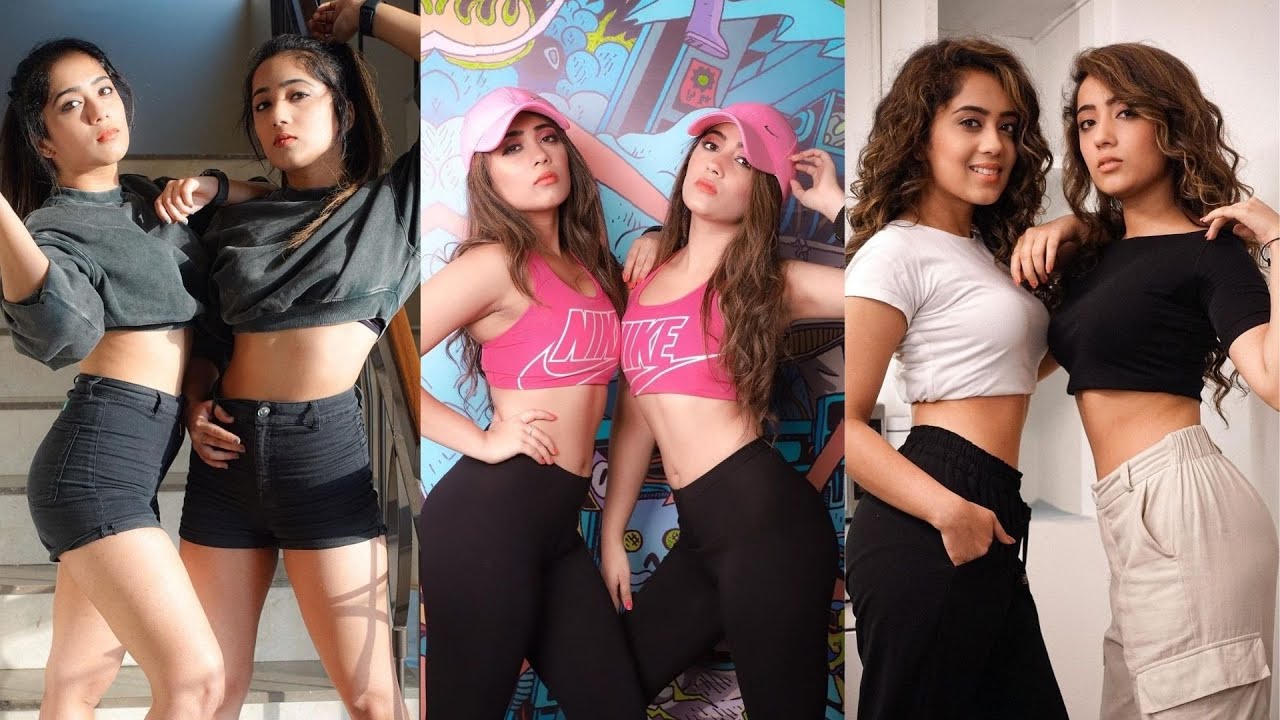 Twin Sisters Saurabhi & Samriddhi 😍 New Instagram Reels | Chinki Minki❤️ Latest Hot Insta Reels 💃.