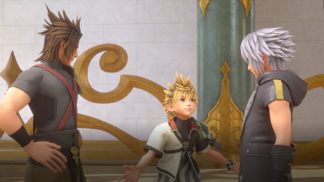 Kingdom Hearts 3 (PS4) Riku And Terra Have A Moment - Эпизод Limit Cut HD 1080p - REmind DLC