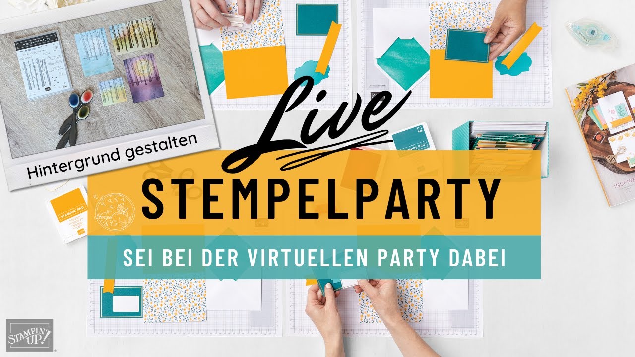 Live Stempelparty mit dem Stempelset Welcoming Woods