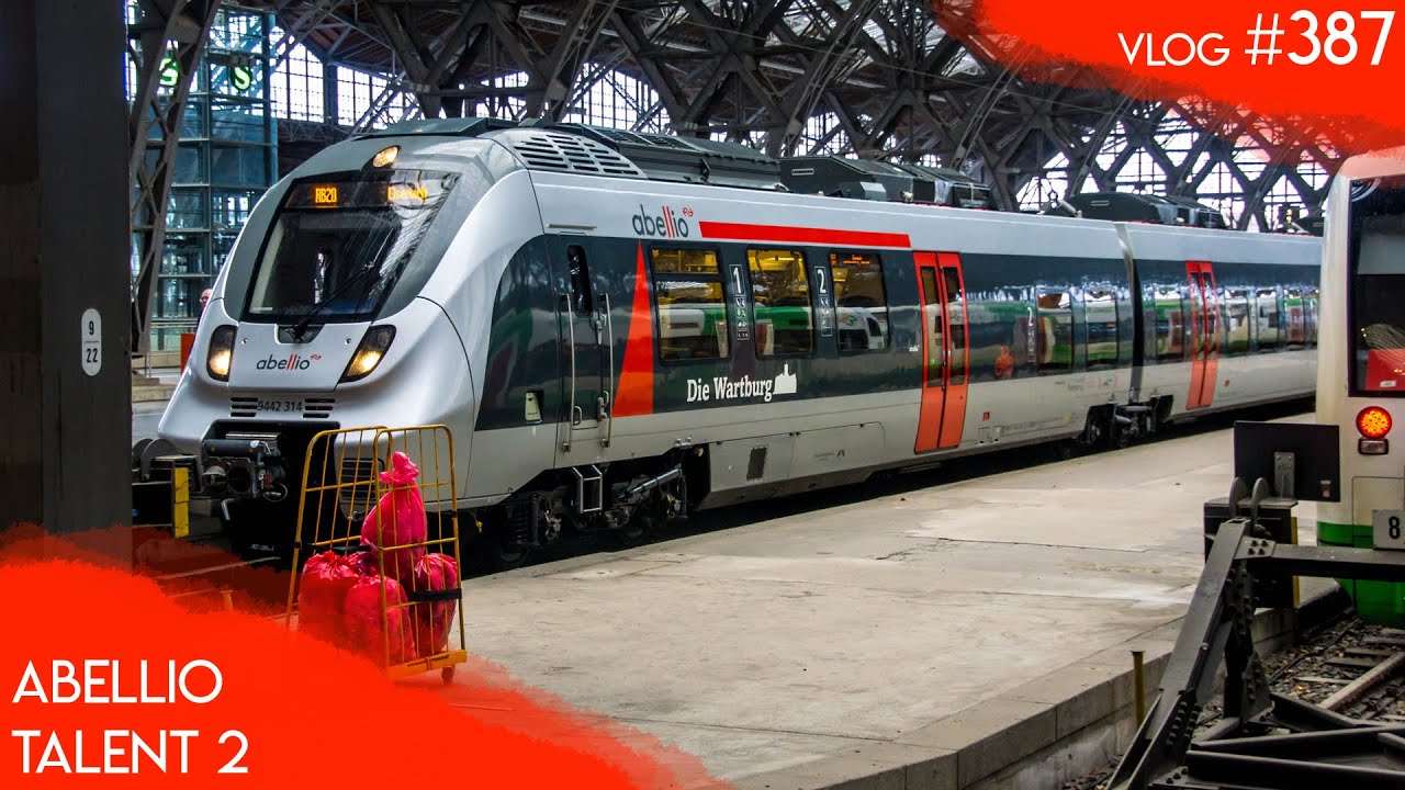 ABELLIO Rail Mitteldeutschland Talent 2 | TripReport (1. Klasse) | Vlog 387