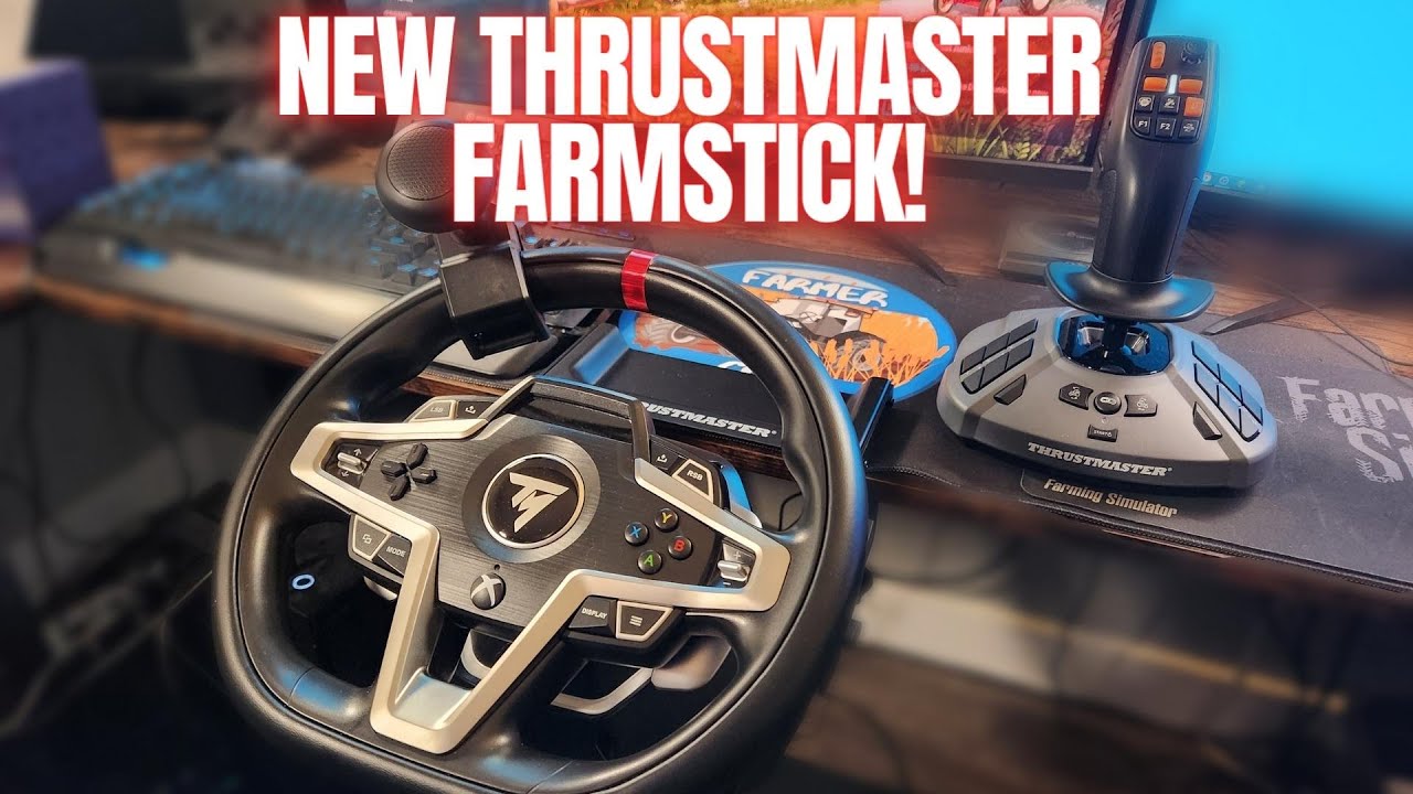THRUSTMASTER FARMSTICK — Видеообзор — Farming Simulator 22
