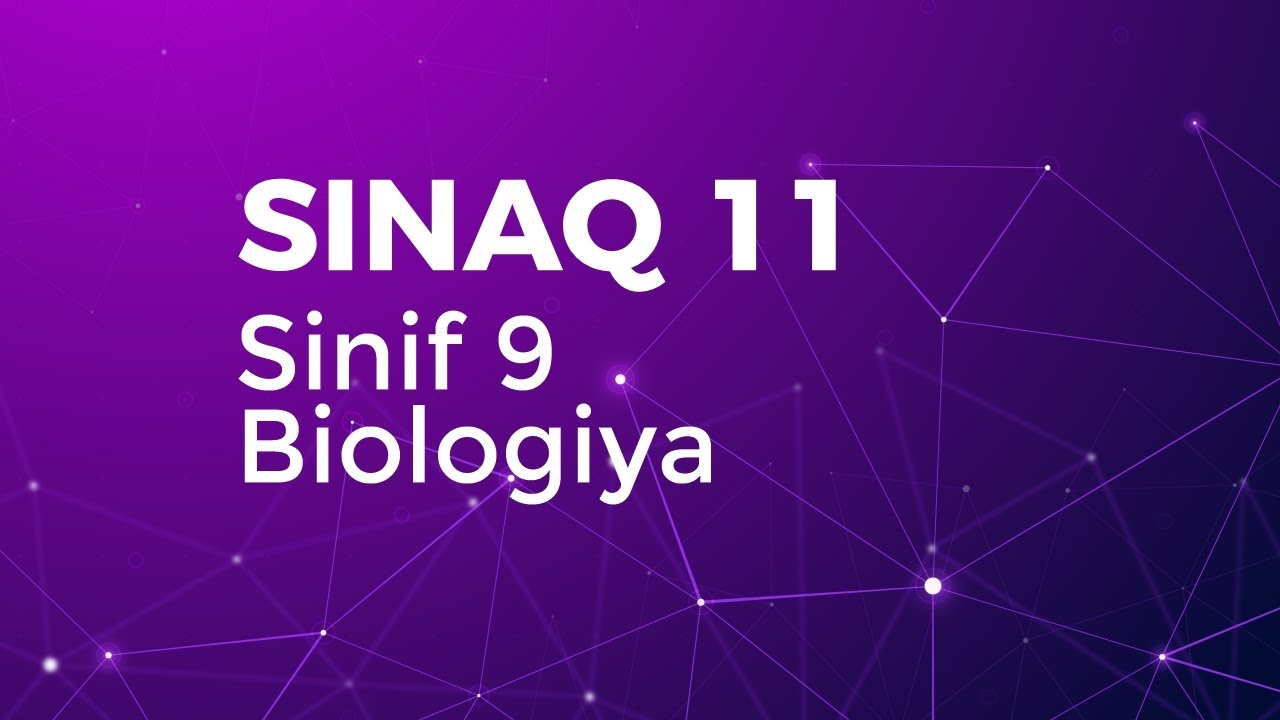 Biologiya 9-cu sinif  Güvən Sınaq 11 Qrup fənləri üzrə