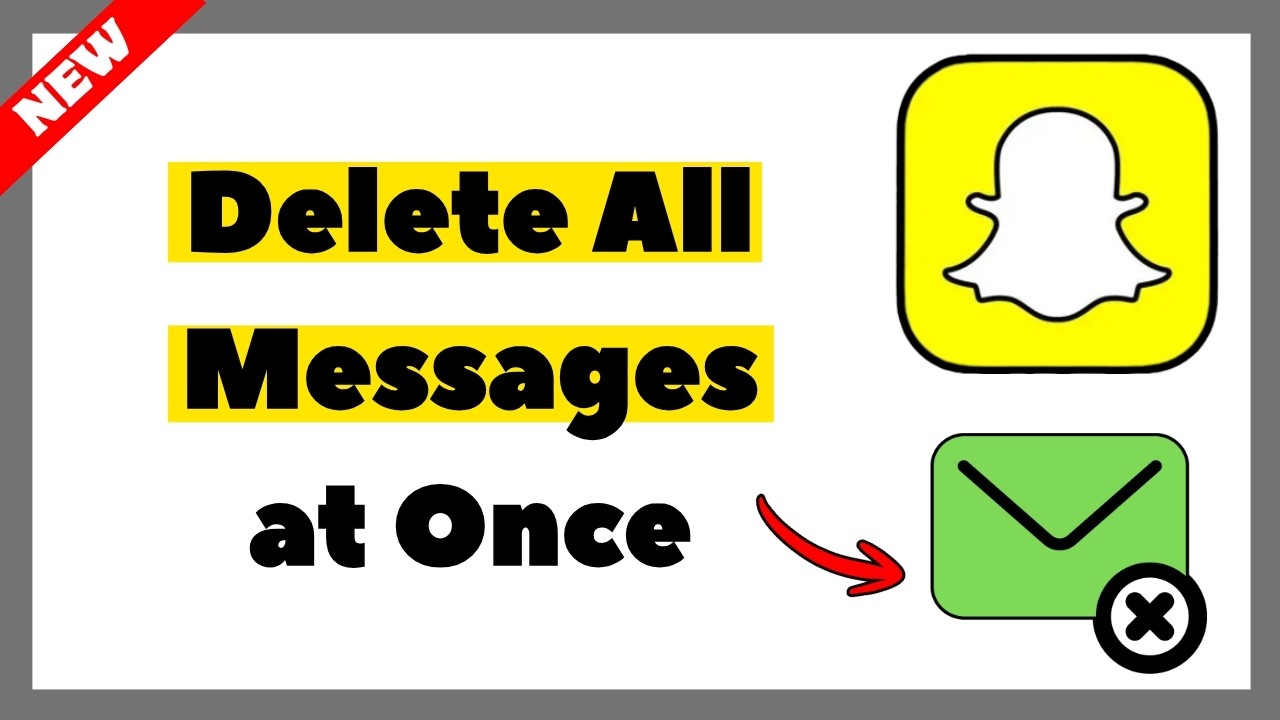 How to Delete All Snapchat Messages at Once (Full Tutorial 2026)
