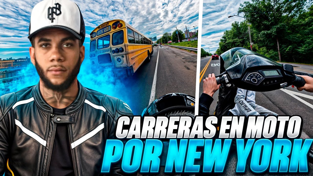 terror por las calles de new york moto - jon h