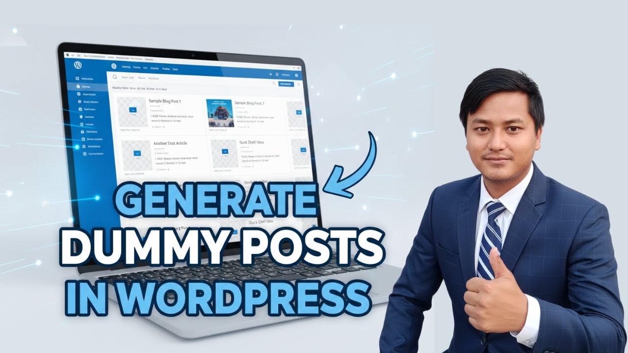 How to Generate Dummy Posts in WordPress | Quick & Easy Method