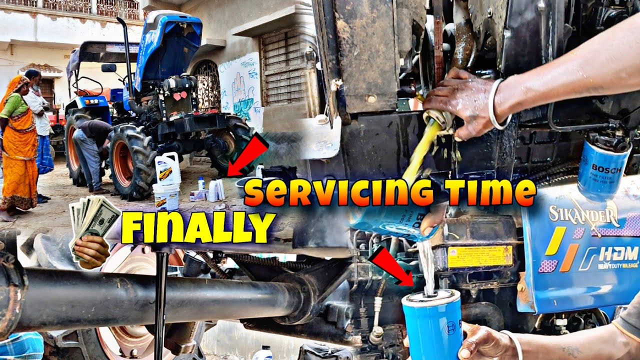 Sonalika di 50 Tractor Service | Sonalika di 50 rx Sikander 4wd New Model | Sonalika di 50 rx 4x4