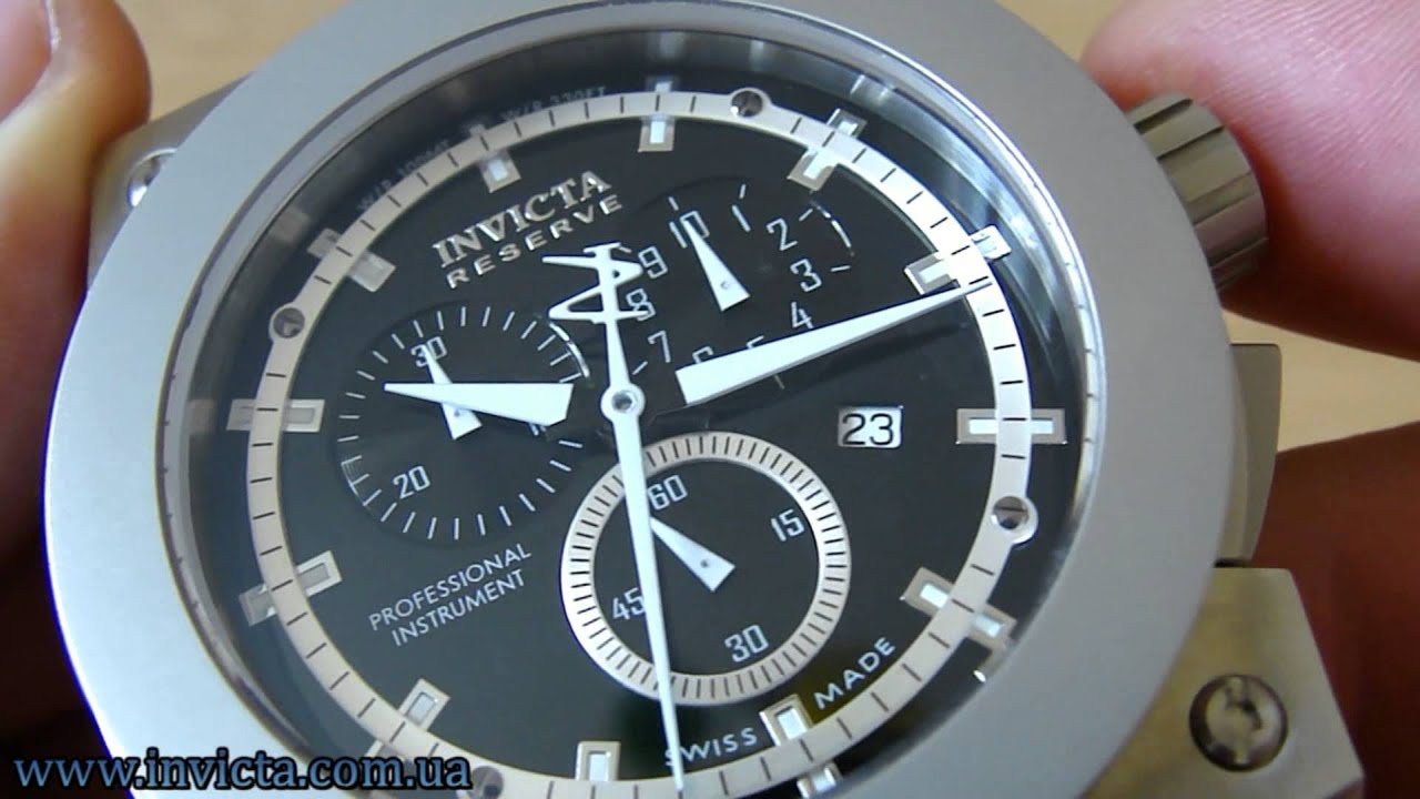 Invicta 4844 Reserve Akula Swiss Made Chronograph