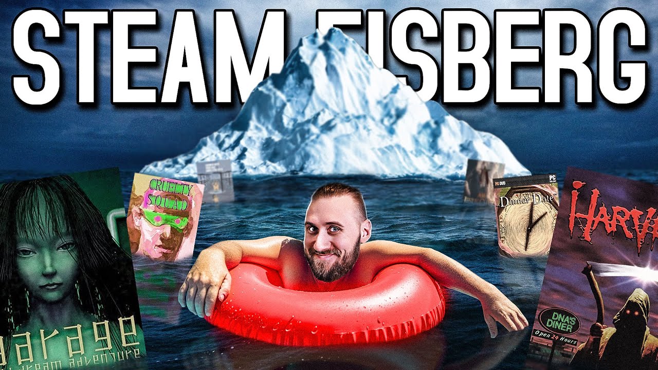 Der verstörende Steam Spiele Eisberg