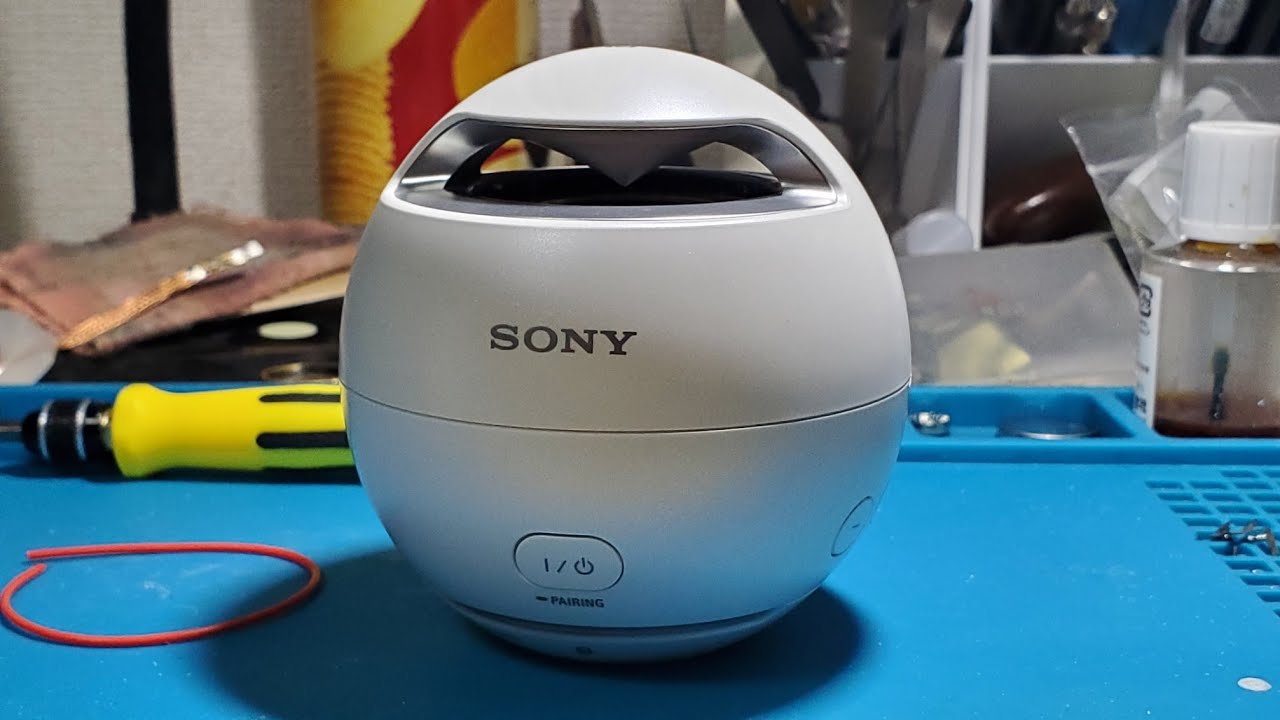 【音が出ない】SONYのワイヤレススピーカーを簡単に直す。