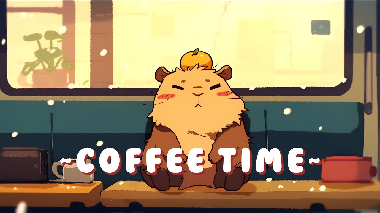 Capybara Chill Station - Japanese-inspired Lofi Collection ~ Calm Energy ~ 🎵 💫